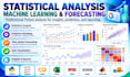 do statistical analysis, predictive modeling and forecasting in python