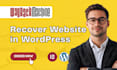 restore website using wayback archive and wordpress rebuild