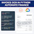 build a python ocr tool to extract text from invoices for saas startups