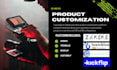 do zakeke 2d 3d product customization kickflip teeinblue customily for stores