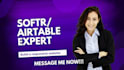 design smartsuite airtable softr client portal database glide adalo expert