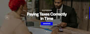 tax website, finance website, tax, tax preparation