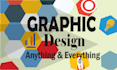 be your graphic artist and graphic designer