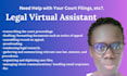 be your remote assistant when you litigate court case
