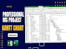 create schedule and gantt charts in excel and microsoft project