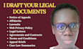 draft or proofread affidavit, motion, petition, or complaint, other legal docs