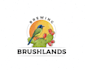 design awesome brush lands brewing logo