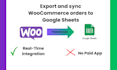 sync woocommerce, shopify, etsy data to google sheets