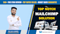 add mailchimp sign up form within 1 hour