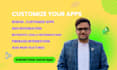 redesign, modify your codecanyon app, integrate retrofit, volley