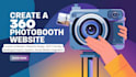 create luxury photo booth website 360 photo booth selfie party rental website
