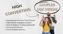 create couples ugc video content for social media ads