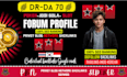 create 30k profile, blog, forum, social, mix backlinks