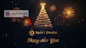 create a royal gold new year logo reveal animation