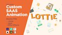 create custom saas animations in lottie, GIF