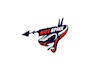 make awesome popular bite spike logo