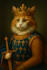 create a royal portrait for your pet