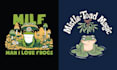 make amazing vintage frog logo
