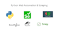 do web automation and scraping using python