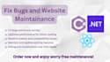 fix bugs and maintain your website