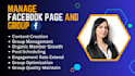 manage facebook page and group