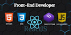 be your front end developer using HTML, CSS, bootstrap, js, reactjs