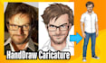 draw you a professional stylized caricature