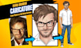 draw a hand drawn stylized caricature from your photo
