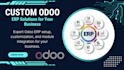 install odoo erp and customize modules for your business