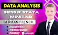 do statical analysis, interpretation of research using spss analysis ,python