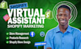 be your shopify amazon manager for shopify virtual assistant and store manager