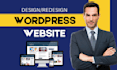 design pixel perfect wordpress website
