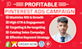 run profitable pinterest ads campaign