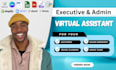 be long term executive personal business admin virtual assistant