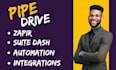set up your pipedrive account ,automation , integration