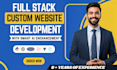 be your software developer, front end, backend developer in PHP laravel