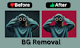 professional background removal for any image