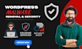 do wordpress malware removal, remove virus with security
