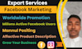 promote your business with  facebook marketing