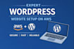 deploy or migrate a secure wordpress site on AWS