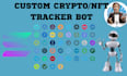build telegram crypto, nft tracker bot