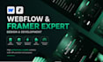 do webflow and framer website design and be framer and webflow expert