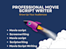 write movie script, movie script writing, film script as movie script writer