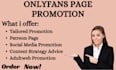 do organic adultweb page promotion onlyfans promotion link management