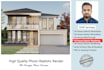 do australian house 3d interior design or exterior facade rendering