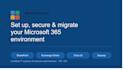 set up, secure and migrate your microsoft 365, sharepoint and exchange online