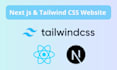 build a website with tailwind css react js next js