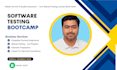 provide you software qa testing career bootcamp training