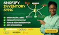 shopify inventory sync order fulfillment product stock zoho odoo erp integration