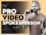 be your professional spokesperson, scriptwriter and video editor